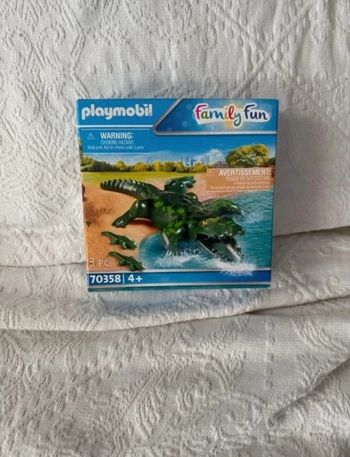 Playmobil - Alligator avec ses petits
