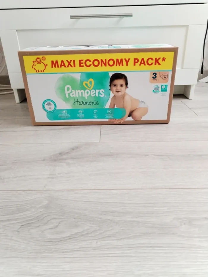 Couche pampers harmonie
