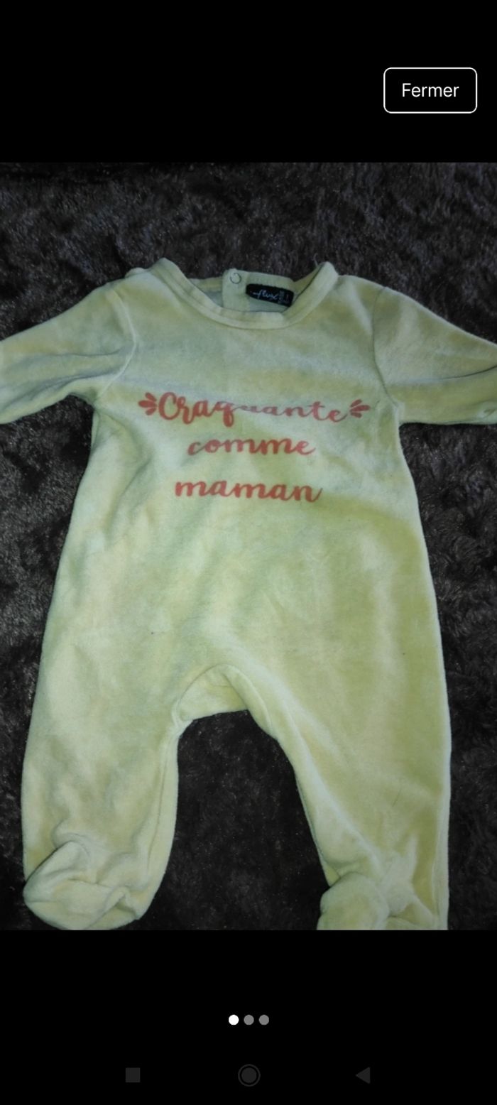 Très beau pyjama bébé e5
