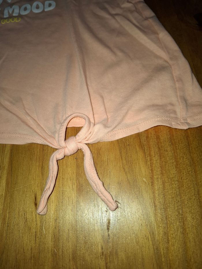 T-shirt orange clair 8 ans - photo numéro 4