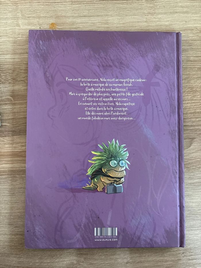 Livre La boîte à musique de Dupuis - photo numéro 2