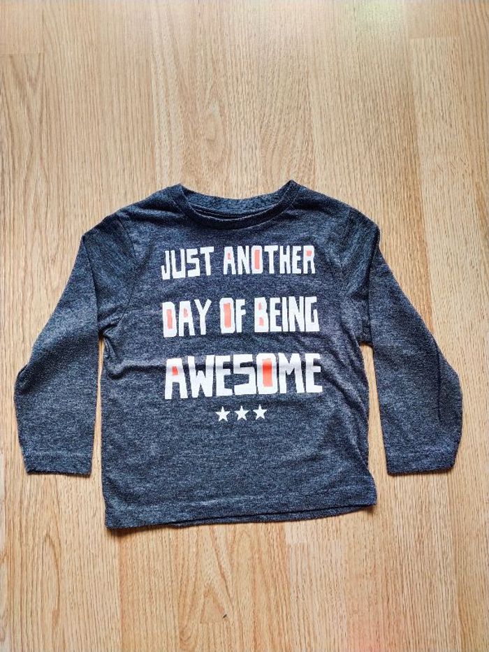 Sweat léger gris Awesome Bronzini