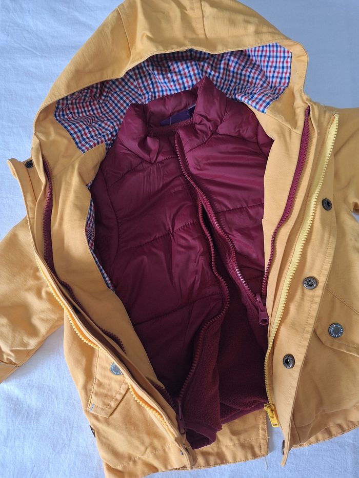 Manteau 2 en 1 jaune, Sergent Major, 9 mois - photo numéro 4