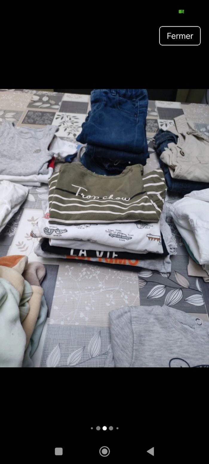 Lot vêtements 12 mois garçon - photo numéro 5