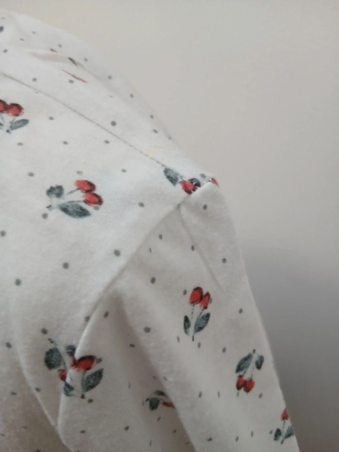 Tee-shirt blanc avec petites cerise taille XL Ardene - photo numéro 6