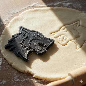Emporte-pièce loup 8 cm - Découpoir pour biscuits et pâtisserie