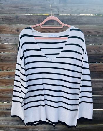 Pull à rayures - Taille L 