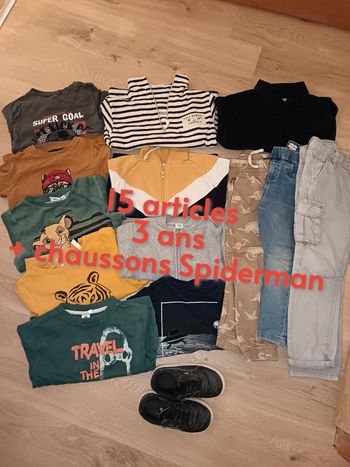 Lot garçon 3 ans