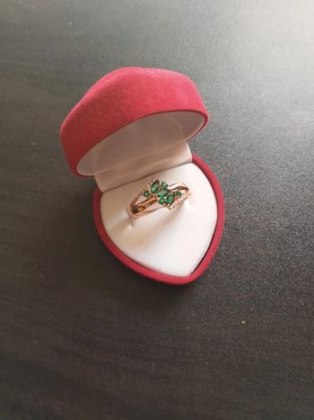 Bague vintage femme avec coffret cadeau