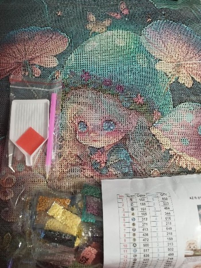 Broderie Diamond Painting 40x50 - photo numéro 3