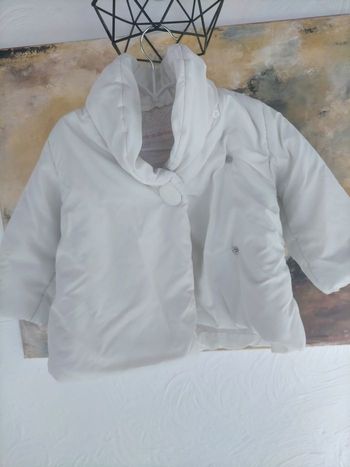 Manteau blanc zara