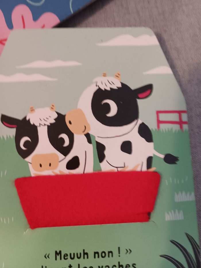 6 livres bébé avec volets en feutrine de la collection cache cache - photo numéro 4