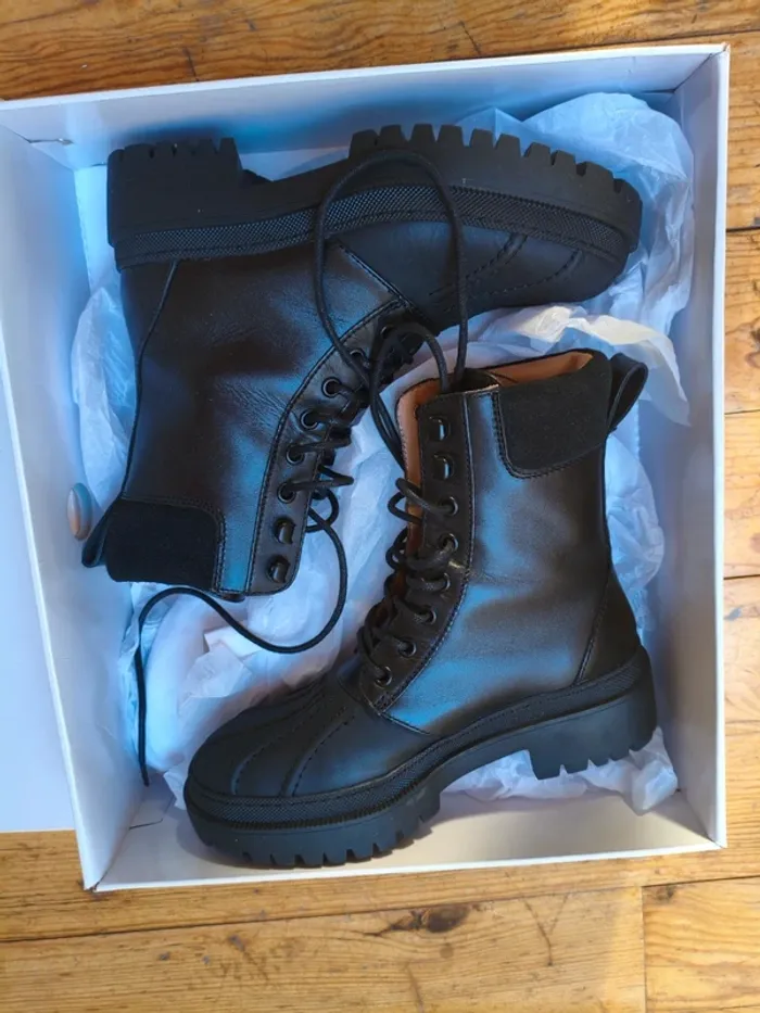 Bottines noires 36 - photo numéro 5