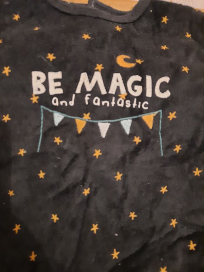 Pyjama bebe velours - photo numéro 2