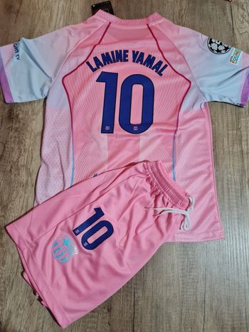 Maillot football Fc Barcelone - Lamine yamal - 10 ans