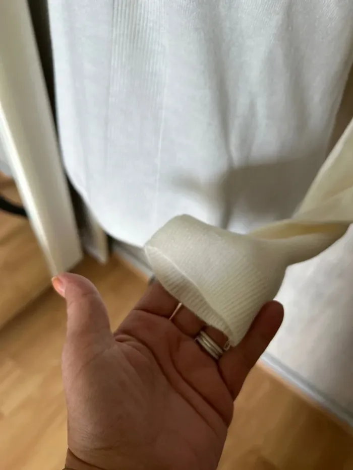 Pull léger blanc - photo numéro 3