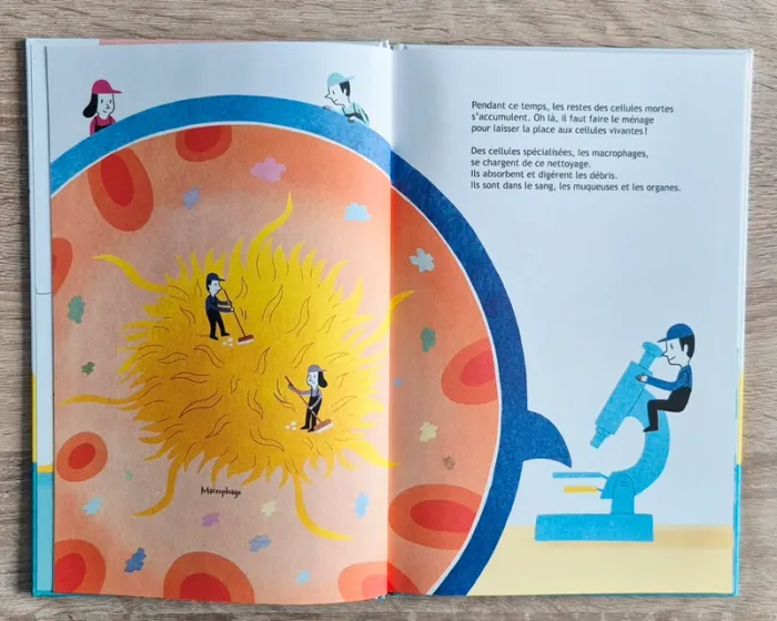 Livre "Ouste, les virus  Le système immunitaire" - photo numéro 2