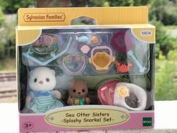 Sylvanian famille les sœurs loutre des mers