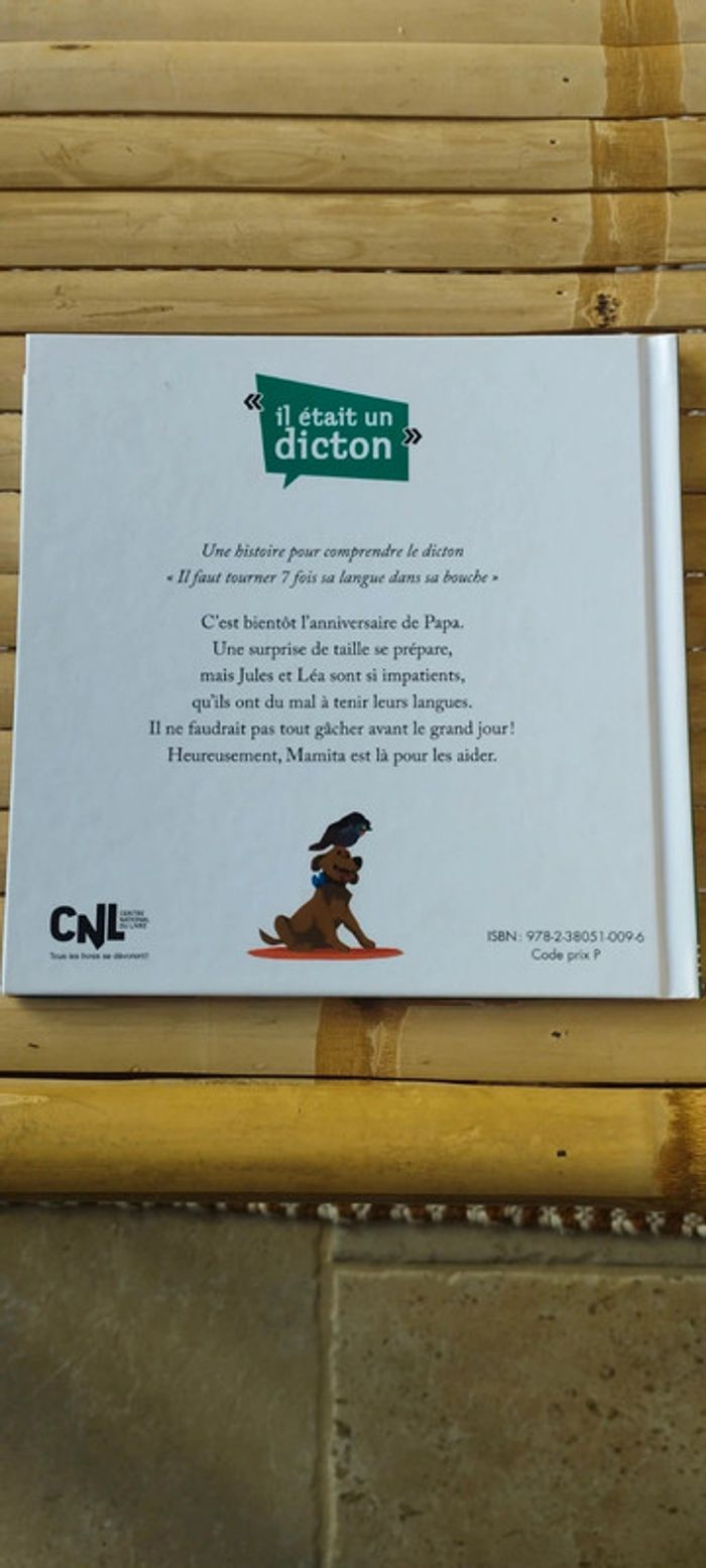 Livre Il faut tourner 7 fois sa langue dans sa bouche - photo numéro 2