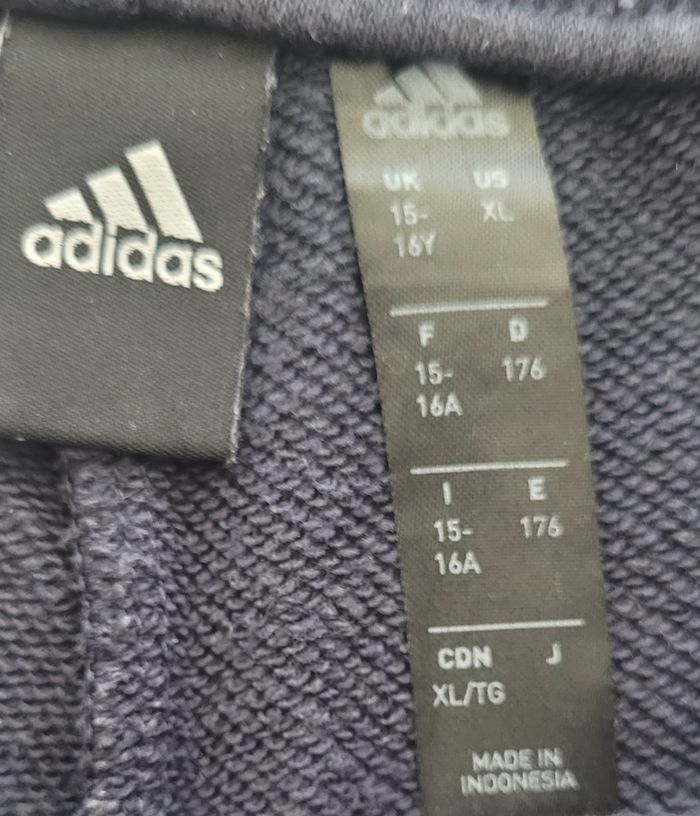 Bas de survêtement bleu marine adidas - photo numéro 3