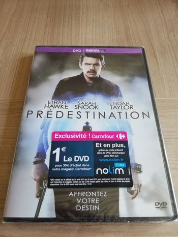 Dvd neuf predestination