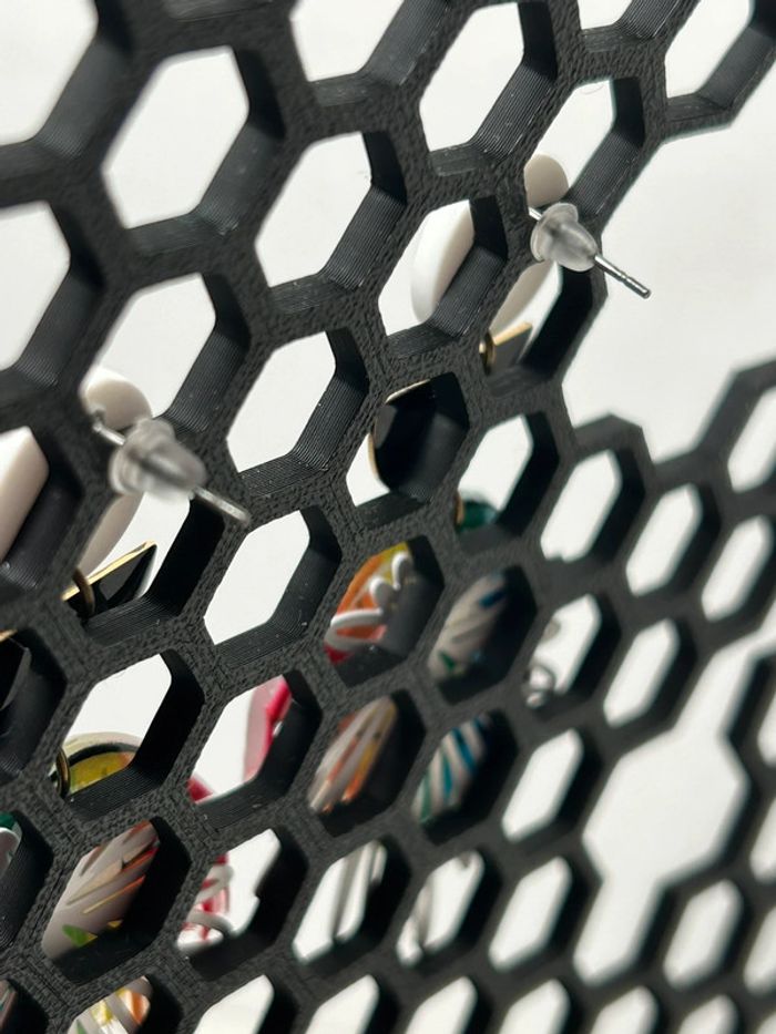 Boucles d’oreilles Baisers Arc-en-ciel - photo numéro 4