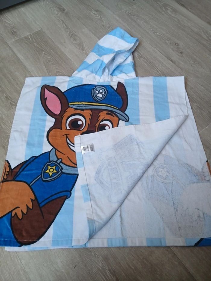 Cape de bain pat patrouille neuve - photo numéro 3