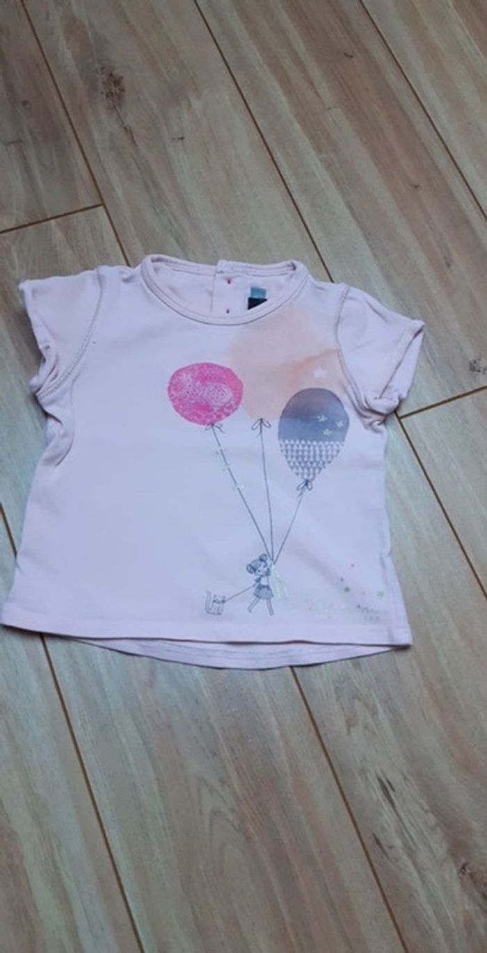 Tee-shirt manches courtes 12 mois