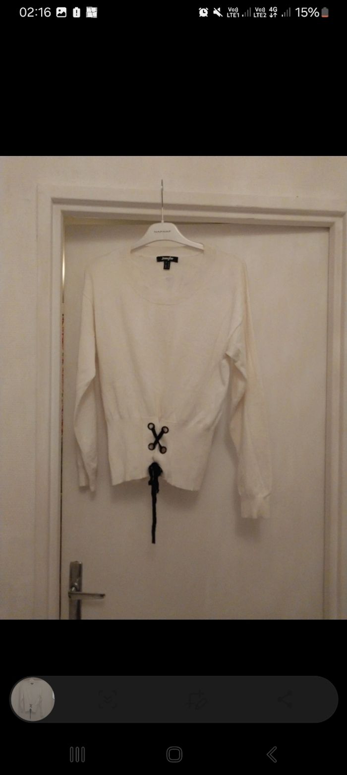 Pull blanc Jennifer