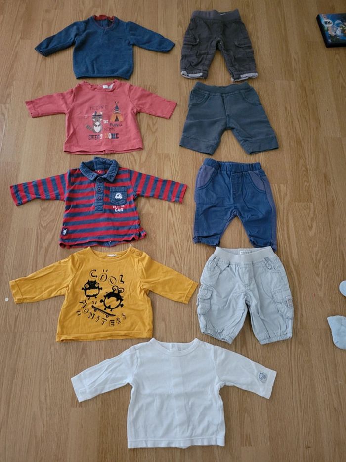 Lot vêtement Garçon 1mois