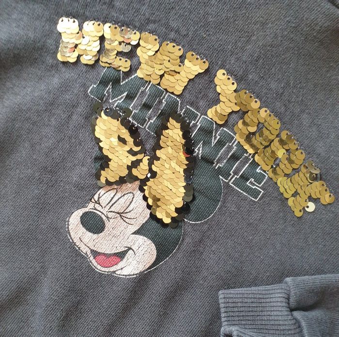🩷 Sweat a capuche Disney Minnie 5 ans #emyfleury_5ansfille - photo numéro 2