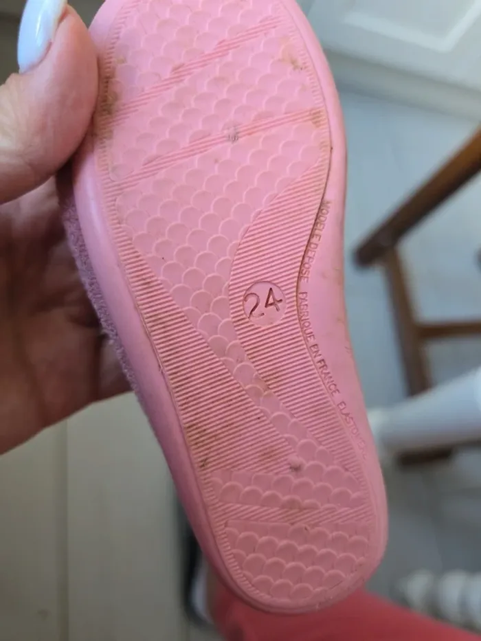 Lot des chaussons filles 5 paires - photo numéro 2