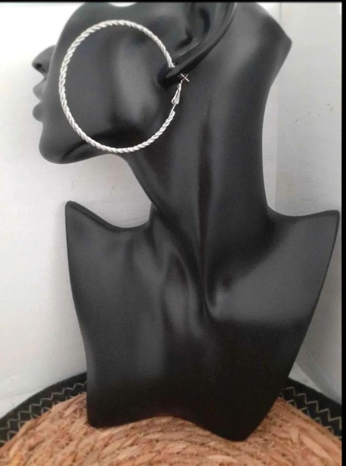 Boucles D'oreilles créoles O2 - photo numéro 2