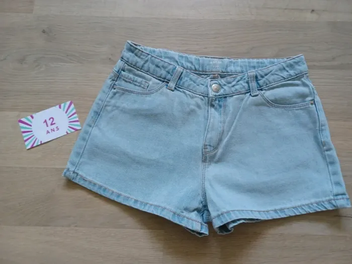 Short en jean