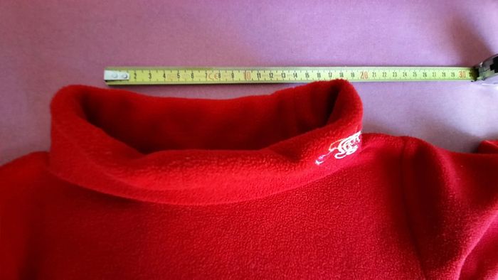 Col roule fille 5 ans rouge - photo numéro 3