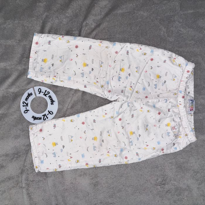 Lot 10 pantalons bébé fille 9 mois - photo numéro 8