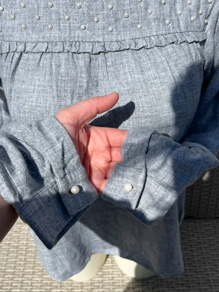 Blouse avec perles - photo numéro 5