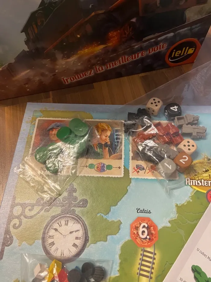 Jeu de société convoi Express de Iello en très bon état et complet - photo numéro 5
