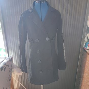 Manteau trench noir 40 L mim