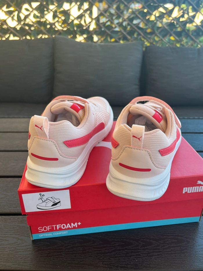 Baskets , Puma , Enfants , Roses , Neuves , Taille 35 - photo numéro 4