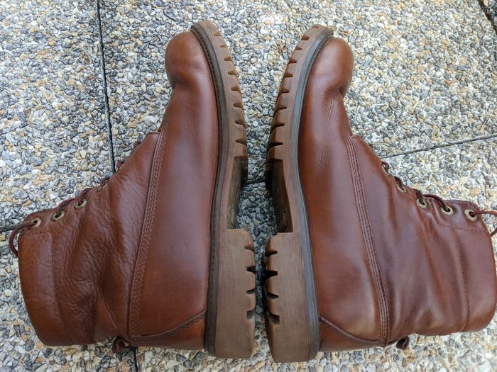 Botte cuir Timberland Marron - photo numéro 4