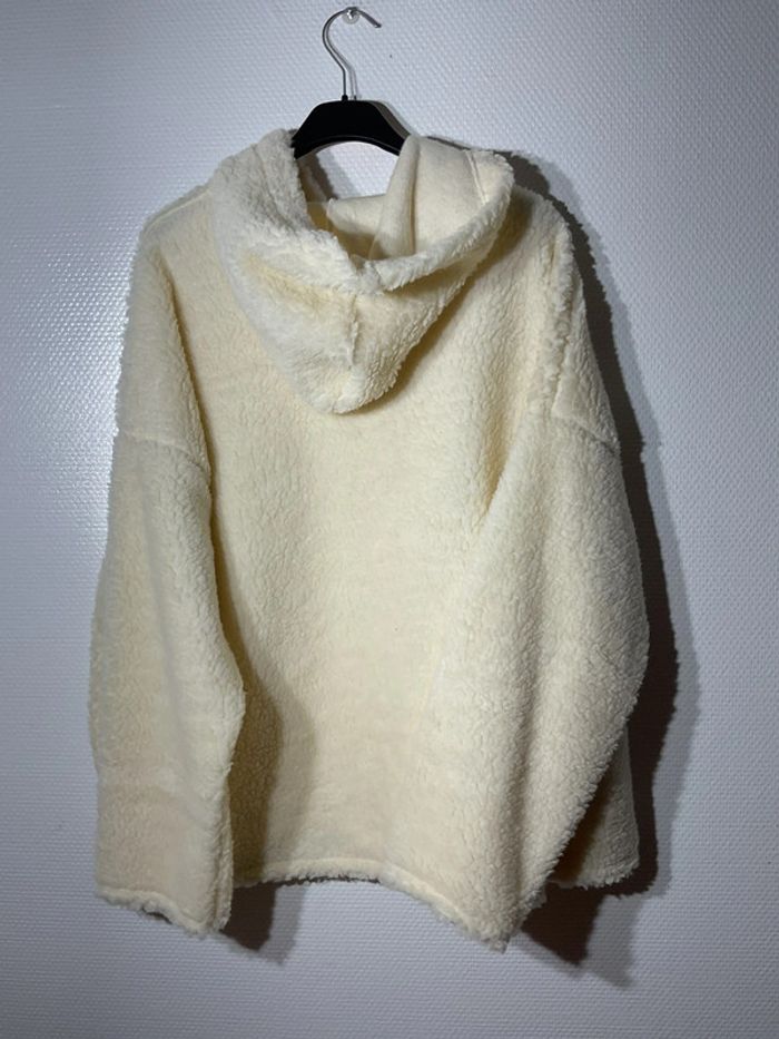 Pull à capuche pilou femme taille unique (38-44)- vivichy - neuf avec étiquette - photo numéro 3