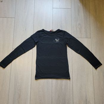 Très joli maillot avec des bandes transparente avec motif. Fille 10 ans. Marque Orchestra