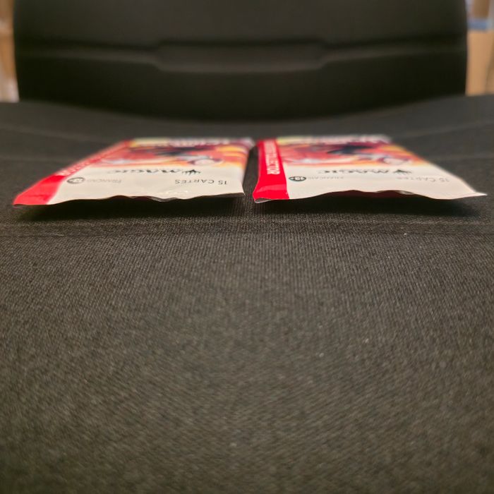 Lot de 2 Boosters Collector Spider-Man Magic The Gathering Français - photo numéro 3