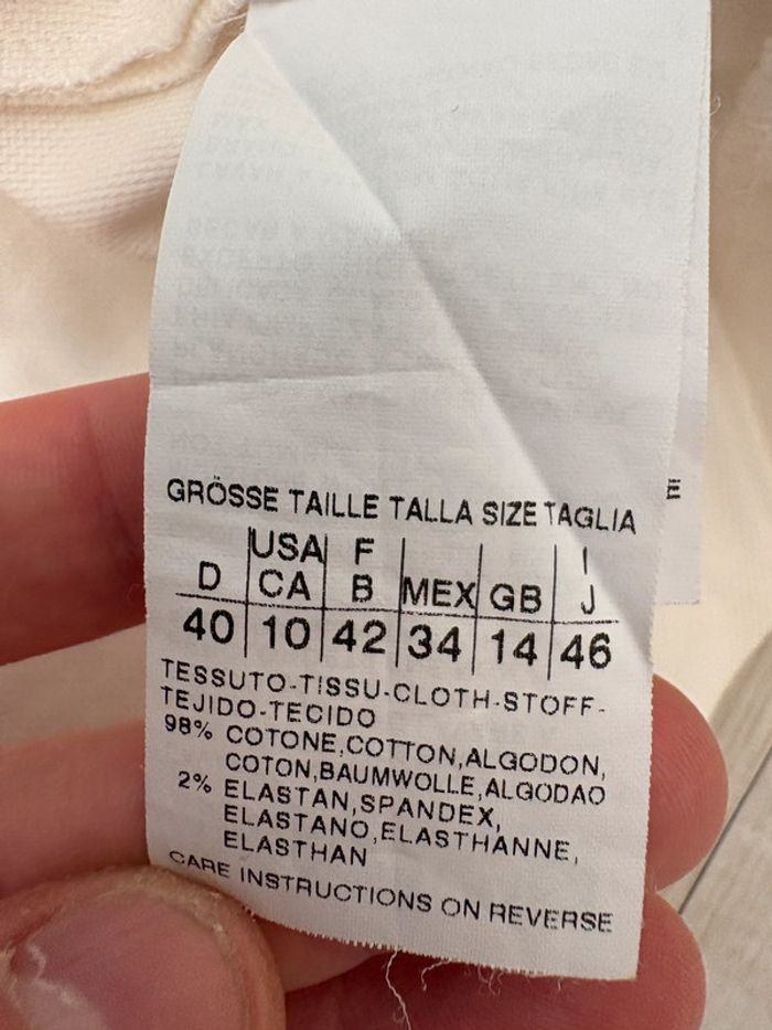Robe d'été blanche Marella Taille 42 - photo numéro 4