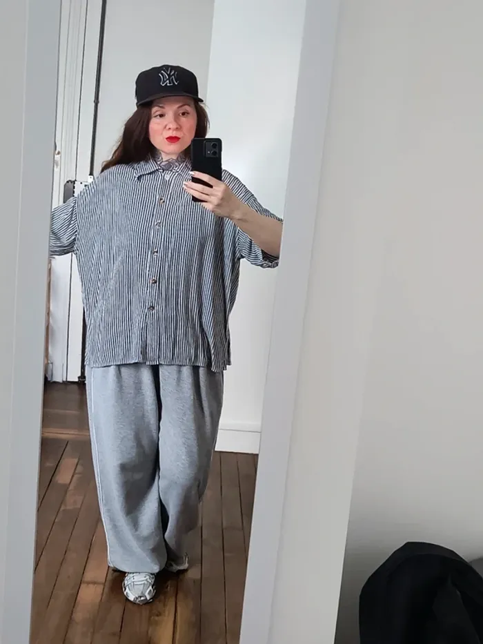 Chemisier vintage taille S oversize - photo numéro 2