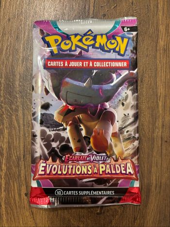 Booster Pokémon Évolutions à Paldea  reconditionné