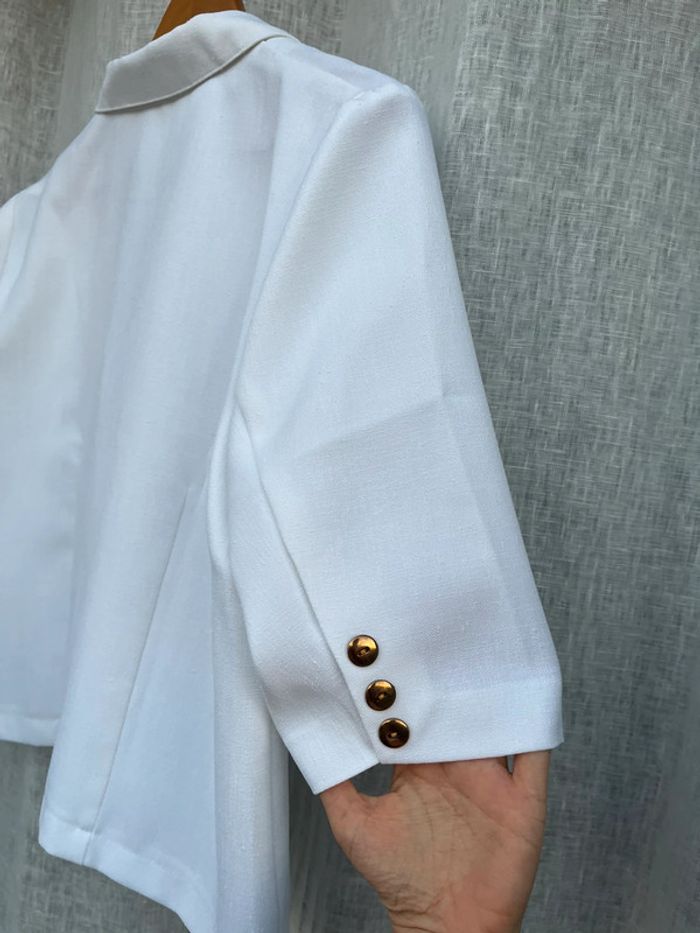 Veste blanche made in France - photo numéro 7
