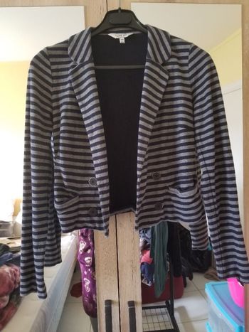 veste rayée
