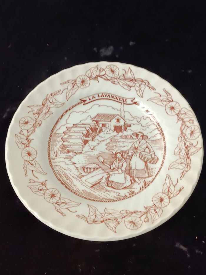 Assiette La lavandière - photo numéro 2